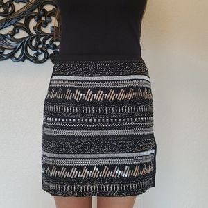 Very sexy sequins mini skirt